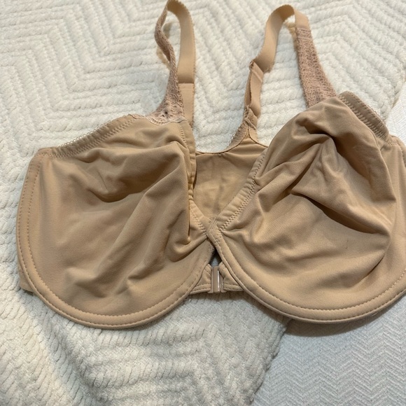 Wacoal Other - Wacoal Nude Soft Embrace Front Close Racerback Bra 34 DDD